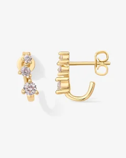 PAVOI Huggies-Rio Half Huggie Earrings