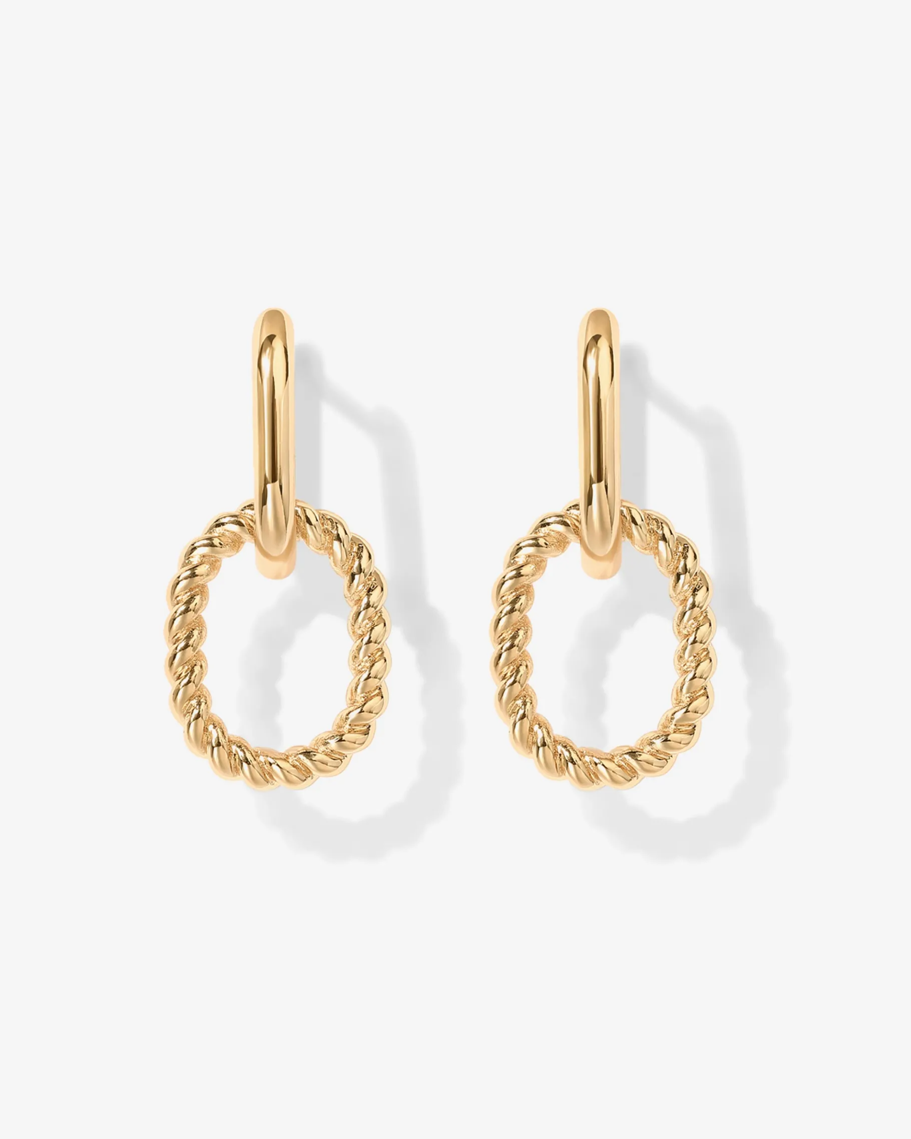 PAVOI Dangle & Threader|Huggies-Rope Convertible Link Earrings