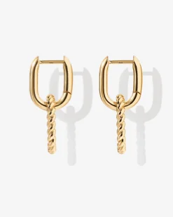 PAVOI Dangle & Threader|Huggies-Rope Convertible Link Earrings