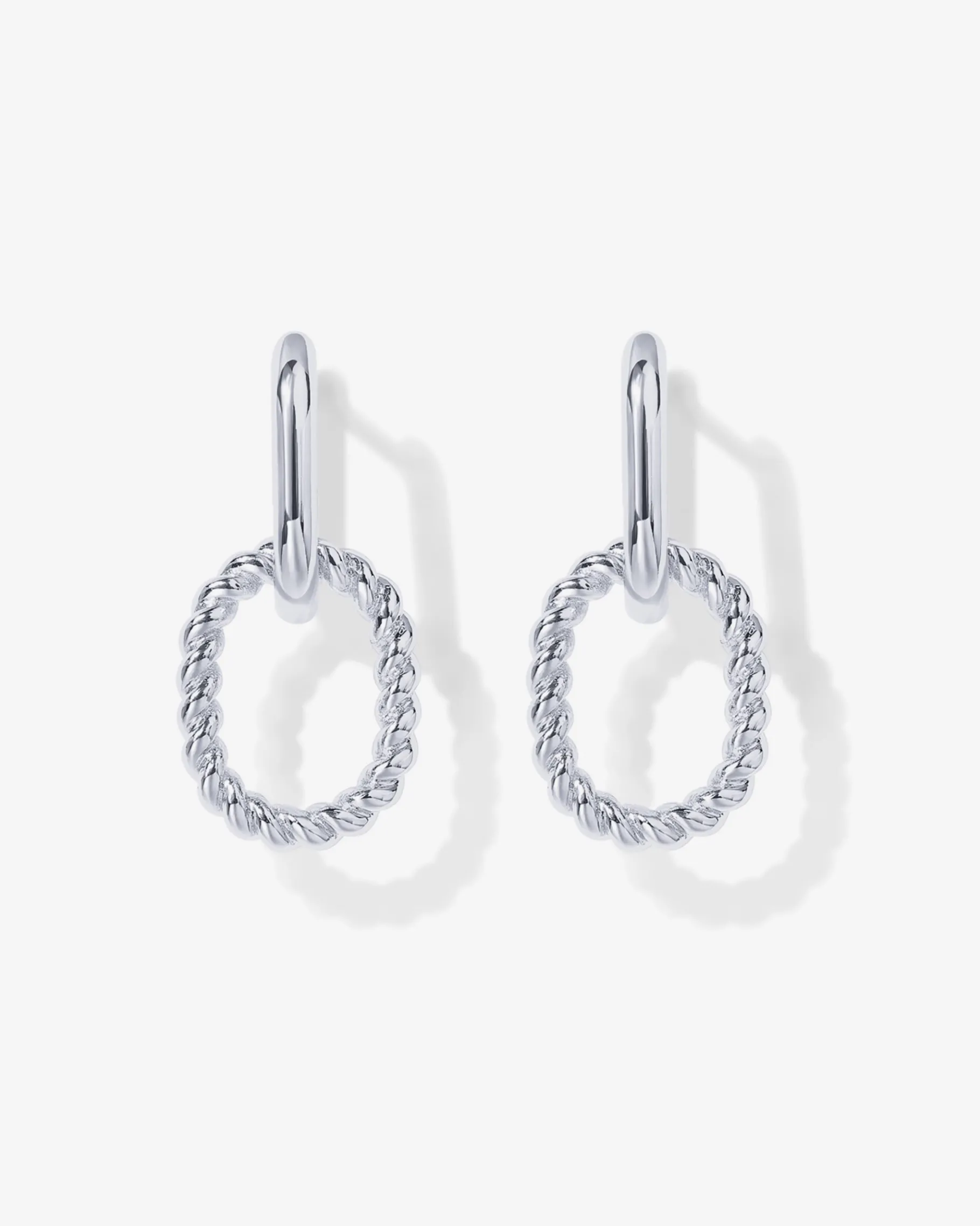 PAVOI Dangle & Threader|Huggies-Rope Convertible Link Earrings