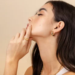 PAVOI Hoops-Round Chunky Hoops