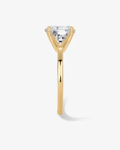 PAVOI Engagement-Round Solitaire Engagement Ring