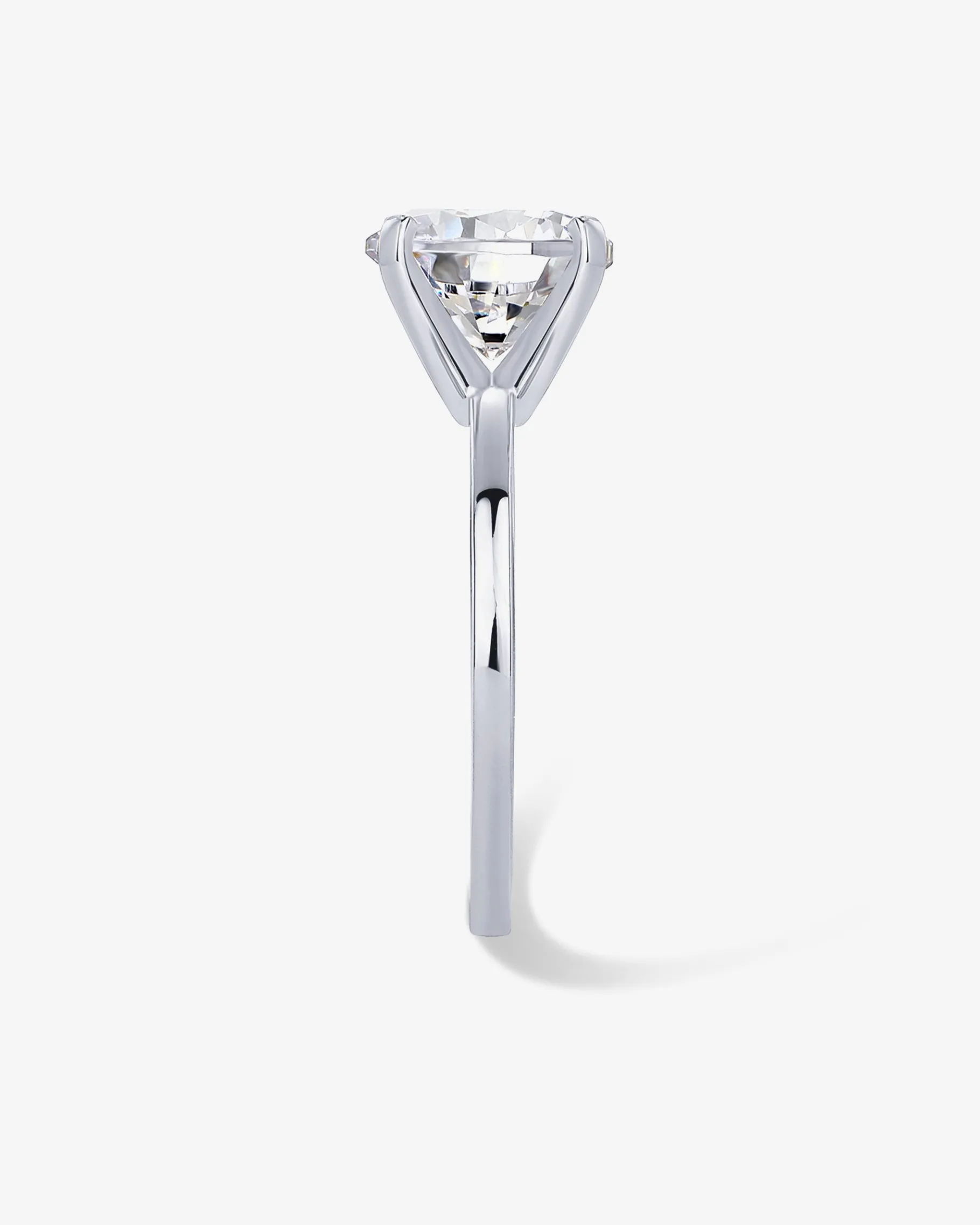 PAVOI Engagement-Round Solitaire Engagement Ring