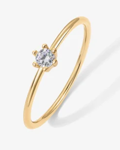 PAVOI Stackable-Sage Thin Ring