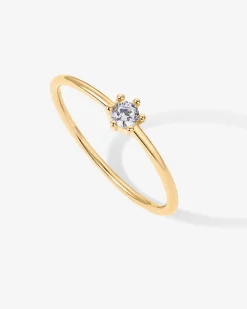 PAVOI Stackable-Sage Thin Ring