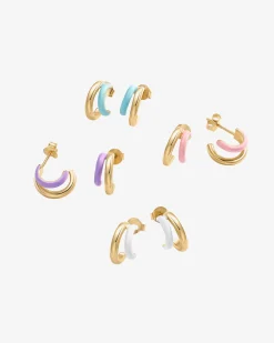 PAVOI Huggies-Savannah Hoop Earrings