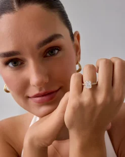PAVOI Engagement-Say 'I Do' Radiant Cut Ring