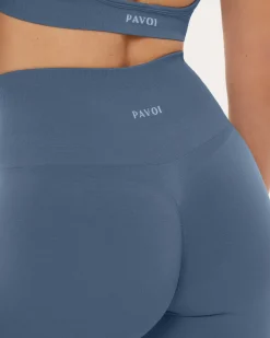 PAVOI Full Length-Seamless High-Waisted Butt Lifting Workout Leggings