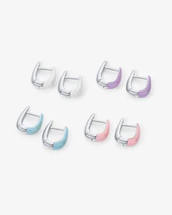 PAVOI Huggies-Sienna Enamel Huggies