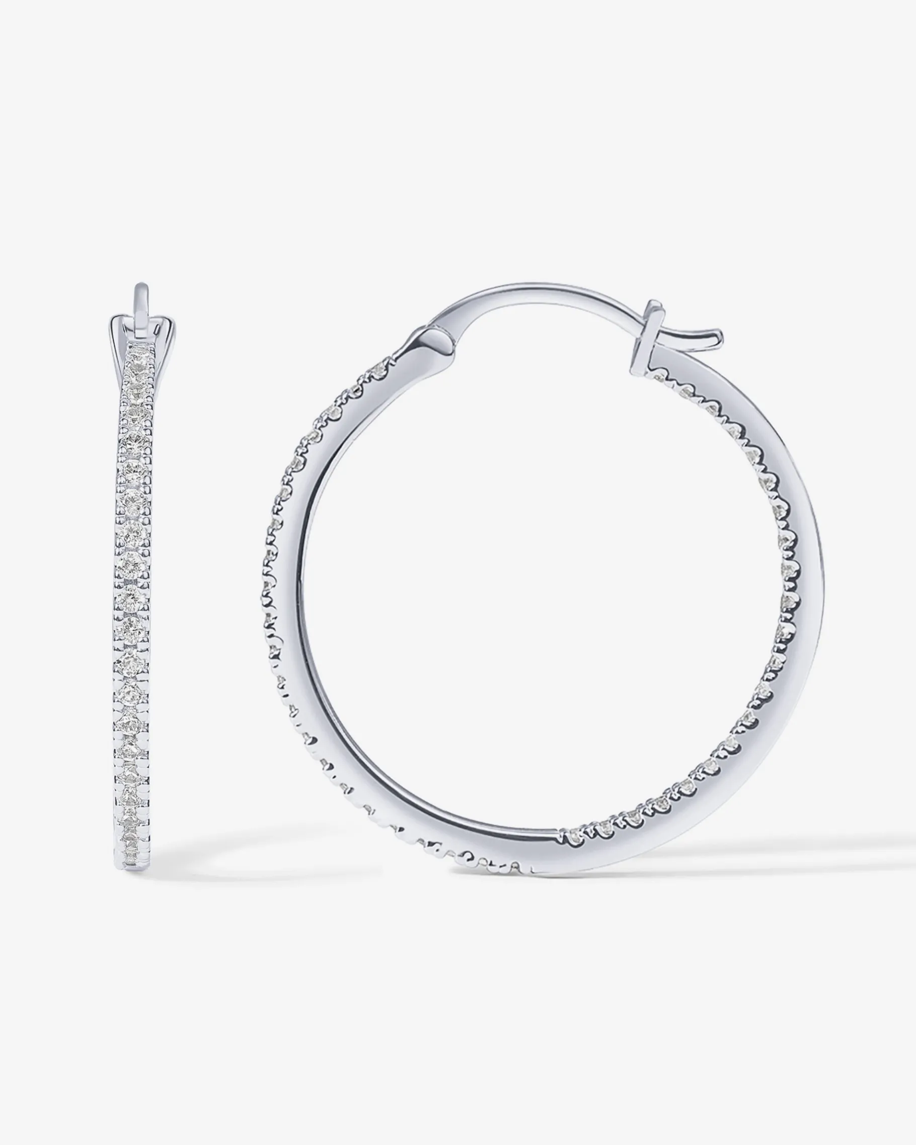 PAVOI Hoops-Slim Inside-Out Hoops