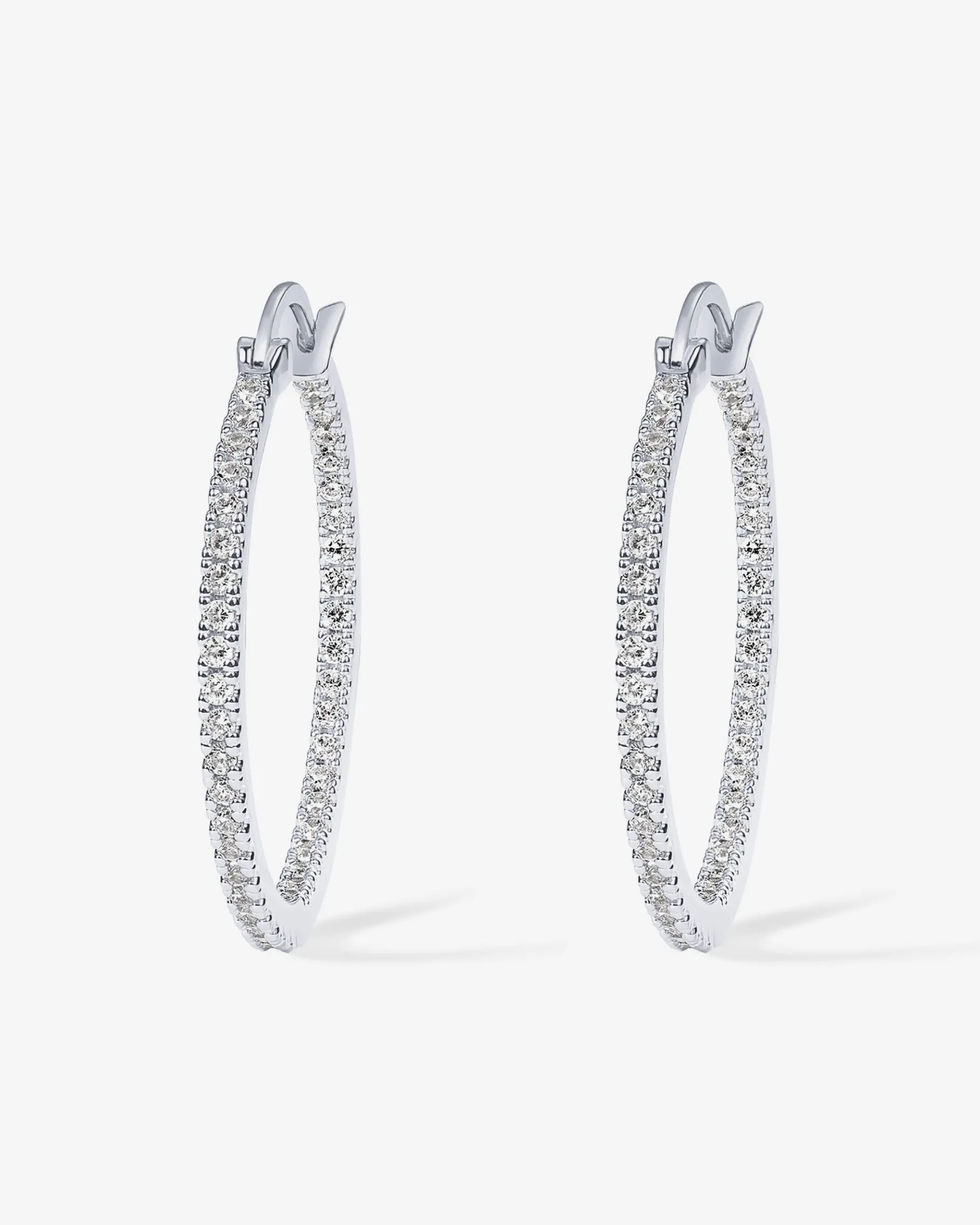 PAVOI Hoops-Slim Inside-Out Hoops