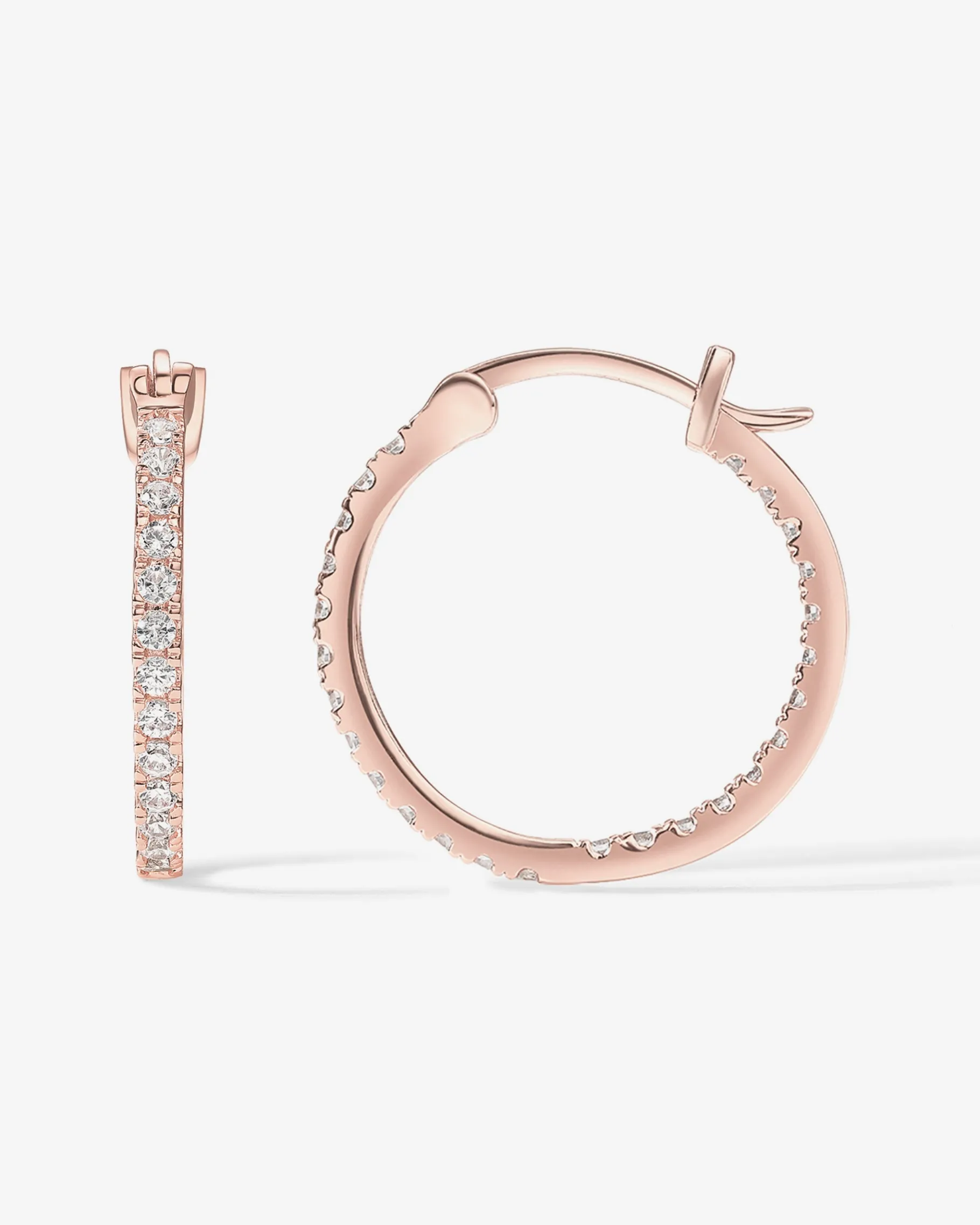 PAVOI Hoops-Slim Inside-Out Hoops