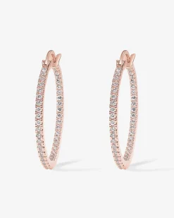 PAVOI Hoops-Slim Inside-Out Hoops