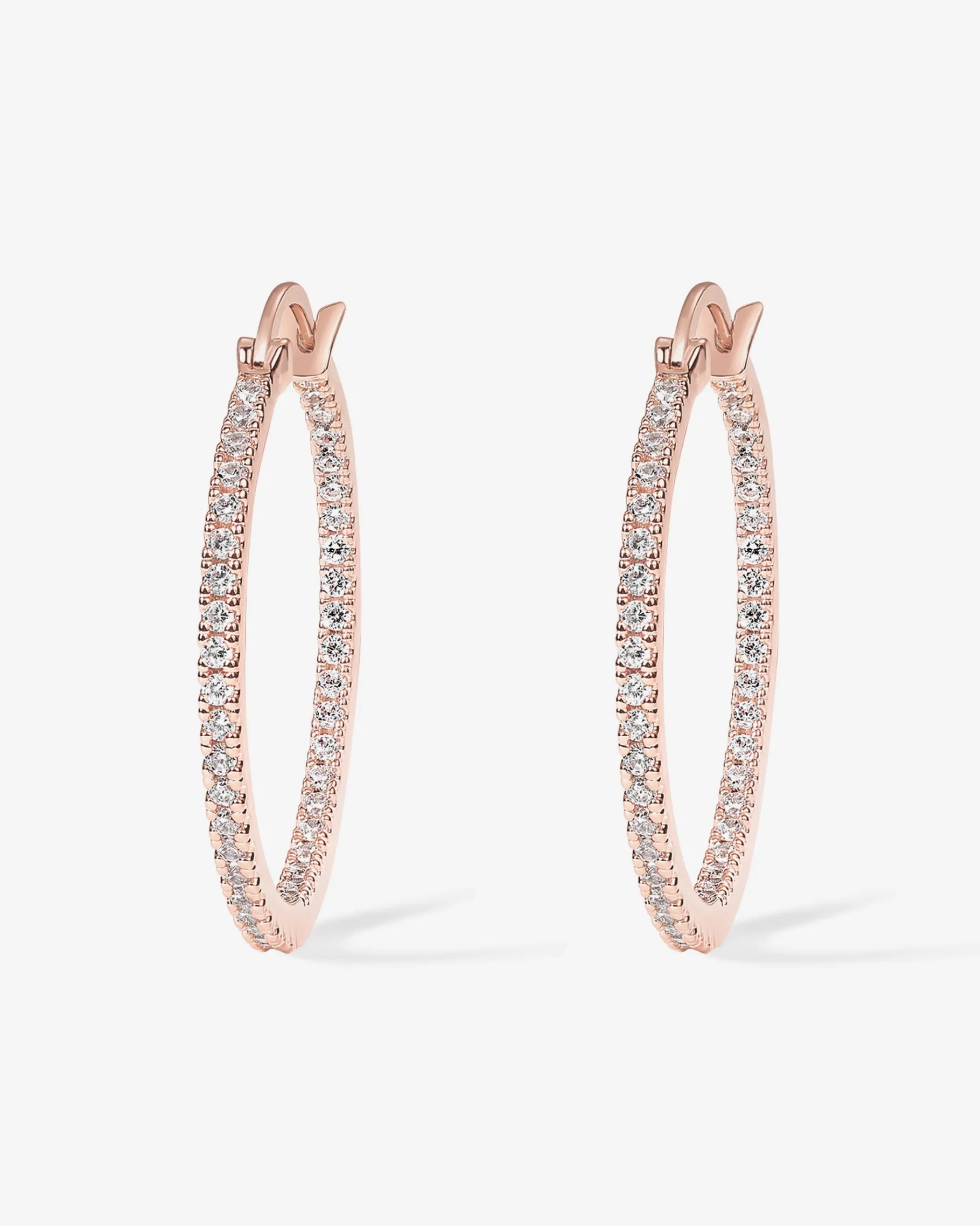 PAVOI Hoops-Slim Inside-Out Hoops