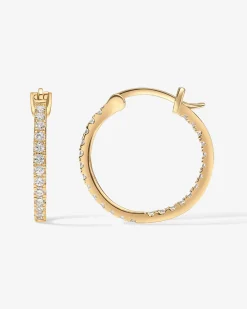 PAVOI Hoops-Slim Inside-Out Hoops