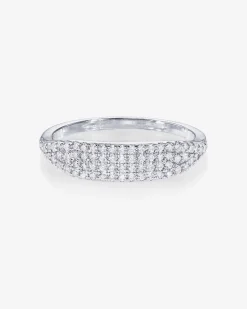 PAVOI Stackable-Slim Signet Ring