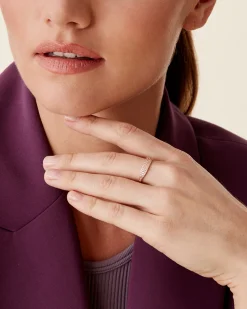 PAVOI Stackable-Slim Signet Ring