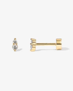 PAVOI Flat Backs|Studs-Small Crystal Screw Back Stud