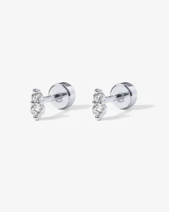PAVOI Flat Backs|Studs-Small Crystal Screw Back Stud