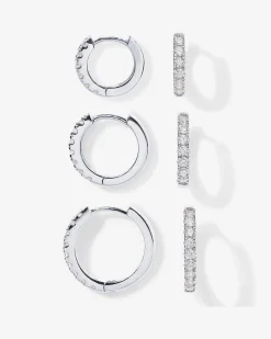 PAVOI Huggies-Small Hoop Earrings Bundle