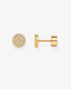 PAVOI Flat Backs|Studs-Smiley Studs
