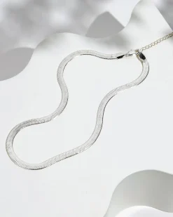 PAVOI Chains-Snake Chain Adjustable Necklace