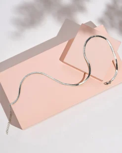 PAVOI Chains-Snake Chain Adjustable Necklace