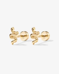 PAVOI Flat Backs|Studs-Snake Screw Back Studs