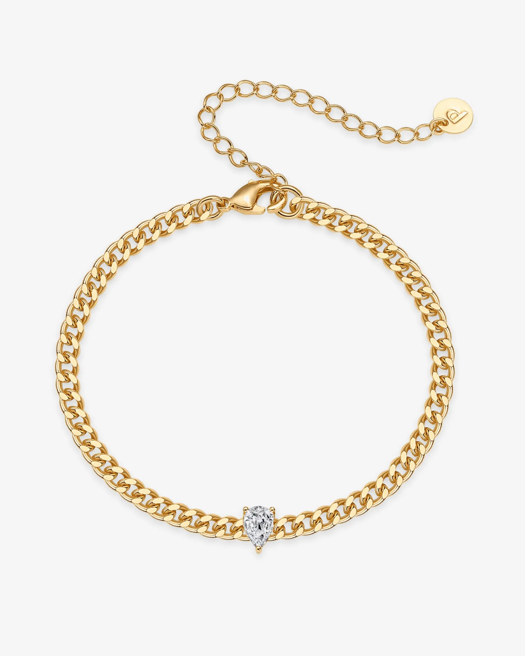 PAVOI Solitaire-Solitaire Chain Bracelet