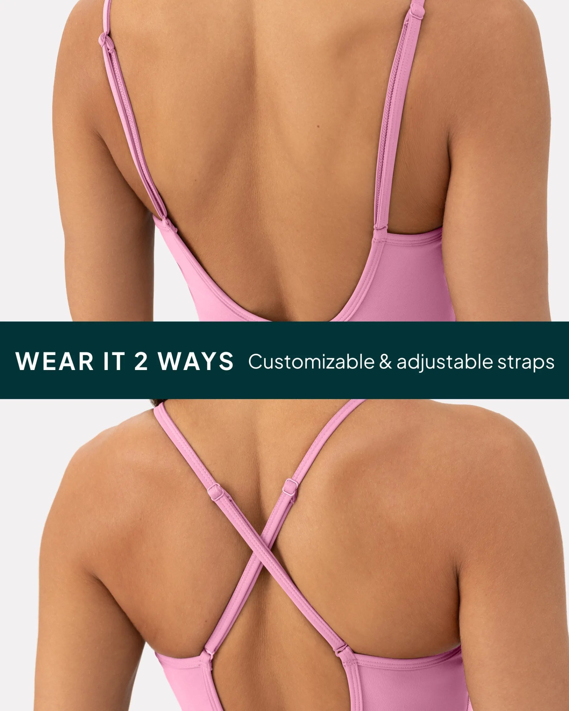 PAVOI Jumpsuits|Onesies-Spaghetti Strap Full-Length One Piece Workout Jumpsuit