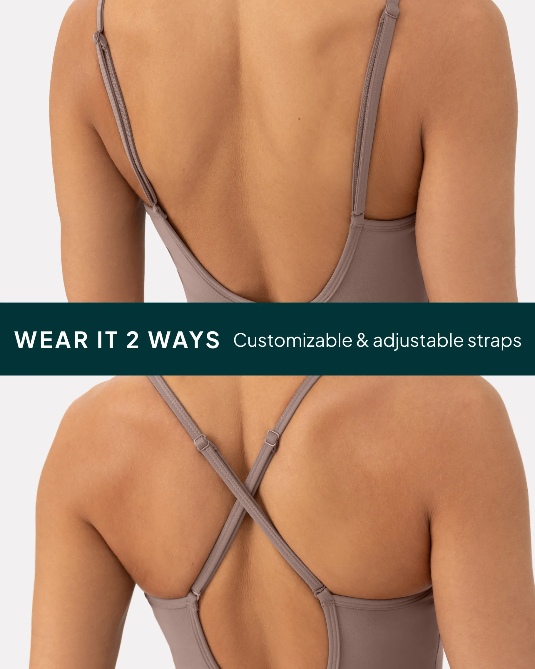 PAVOI Jumpsuits|Onesies-Spaghetti Strap Full-Length One Piece Workout Jumpsuit