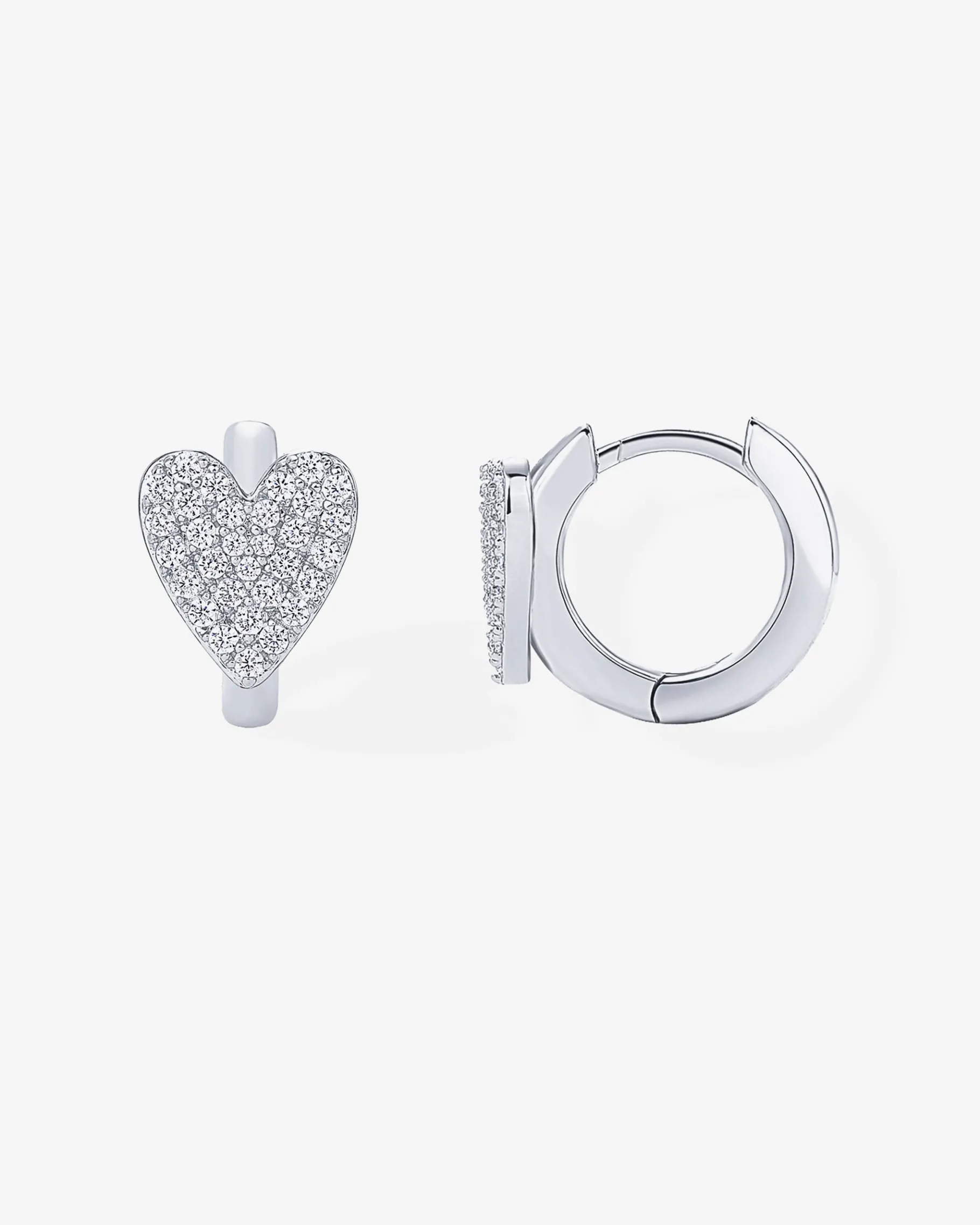 PAVOI Huggies-Sparkle Heart Huggies