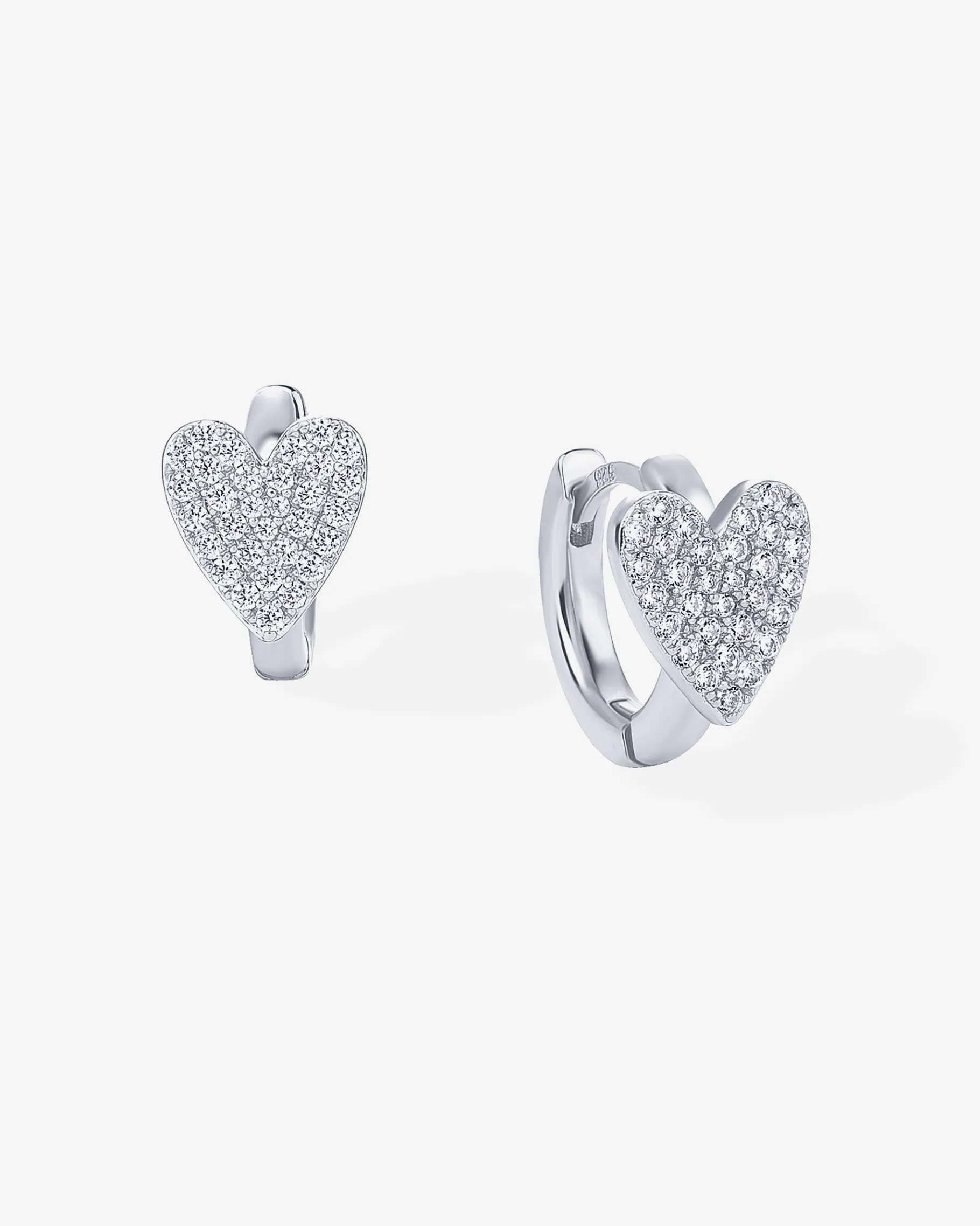 PAVOI Huggies-Sparkle Heart Huggies