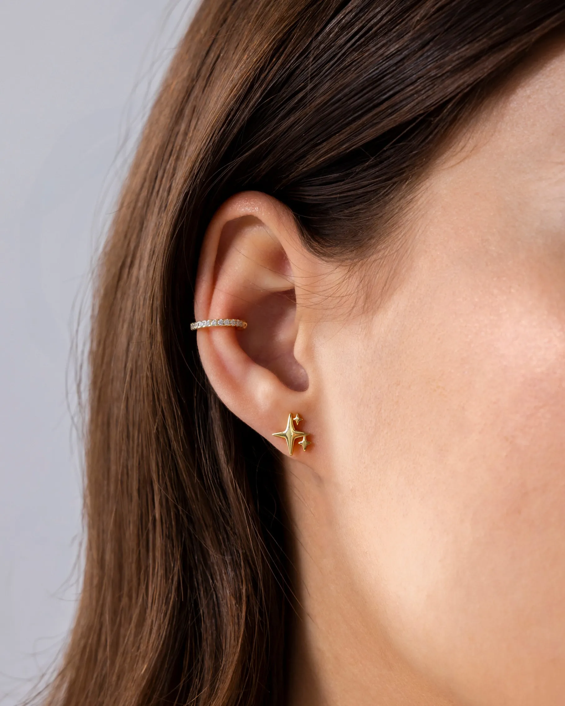 PAVOI Flat Backs|Studs-Sparkle Star Screwbacks
