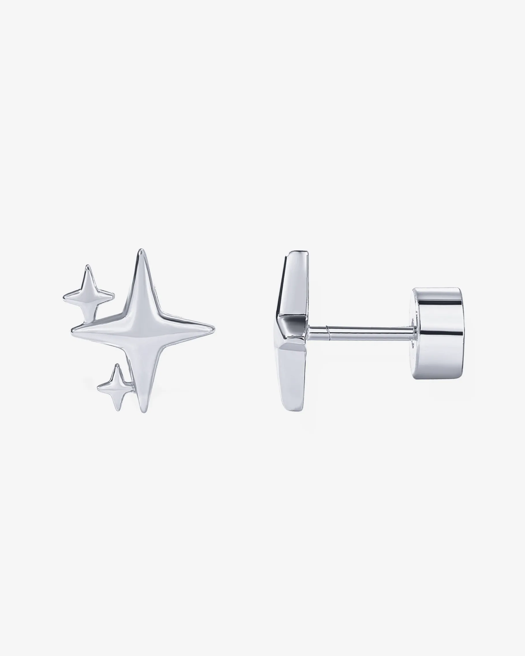 PAVOI Flat Backs|Studs-Sparkle Star Screwbacks