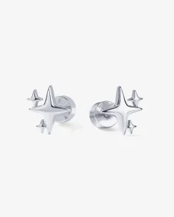 PAVOI Flat Backs|Studs-Sparkle Star Screwbacks