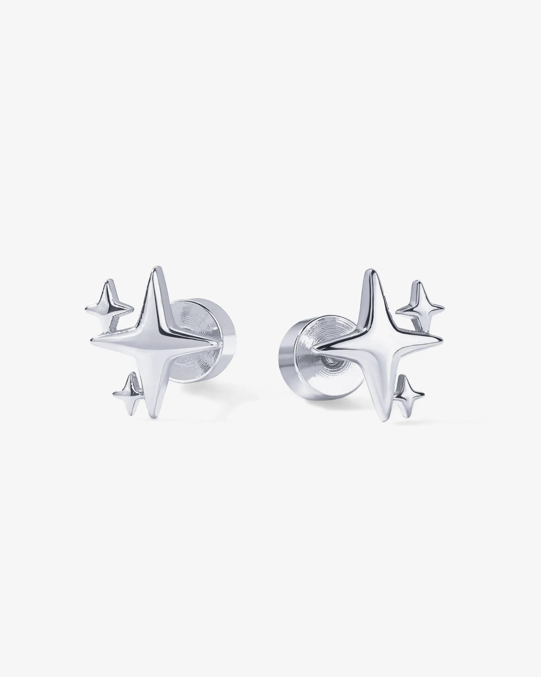 PAVOI Flat Backs|Studs-Sparkle Star Screwbacks