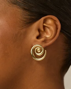 PAVOI Statement|Studs-Spiral Stud Earrings