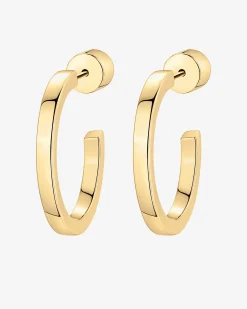 PAVOI Hoops-Square Edge Open Hoop