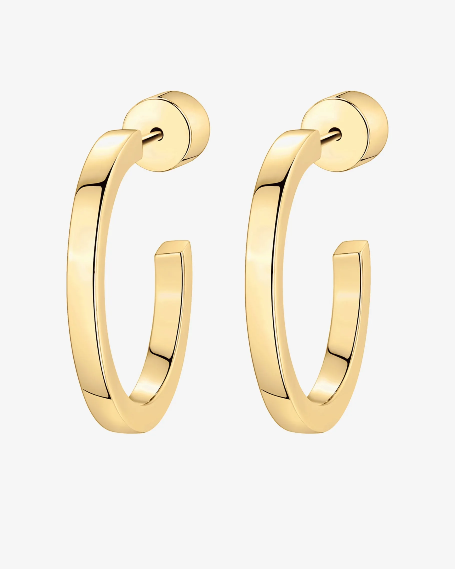 PAVOI Hoops-Square Edge Open Hoop