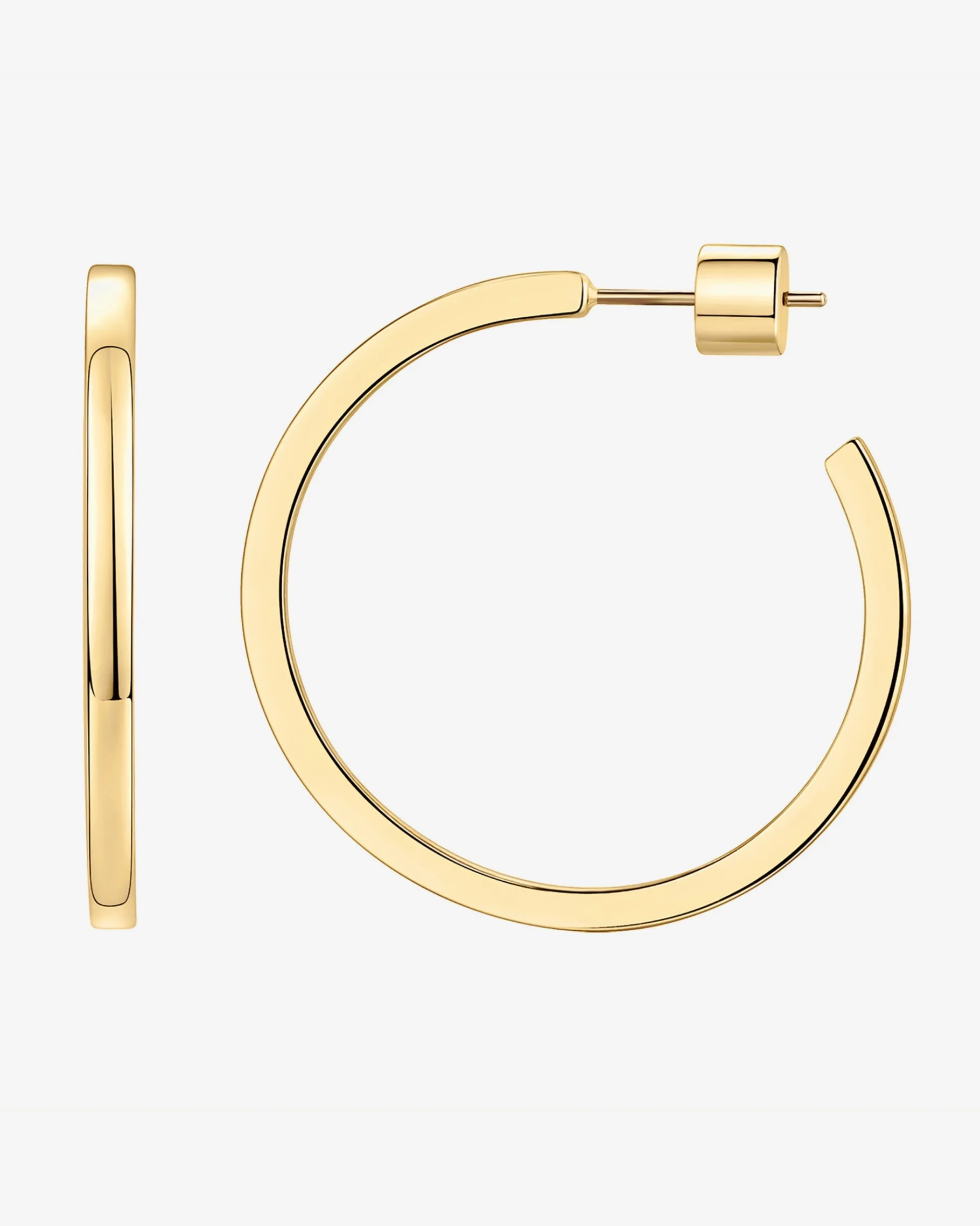 PAVOI Hoops-Square Edge Open Hoop