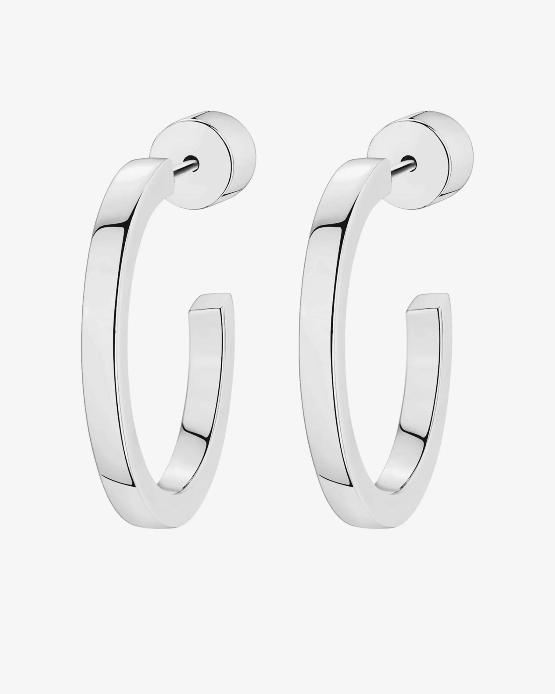 PAVOI Hoops-Square Edge Open Hoop