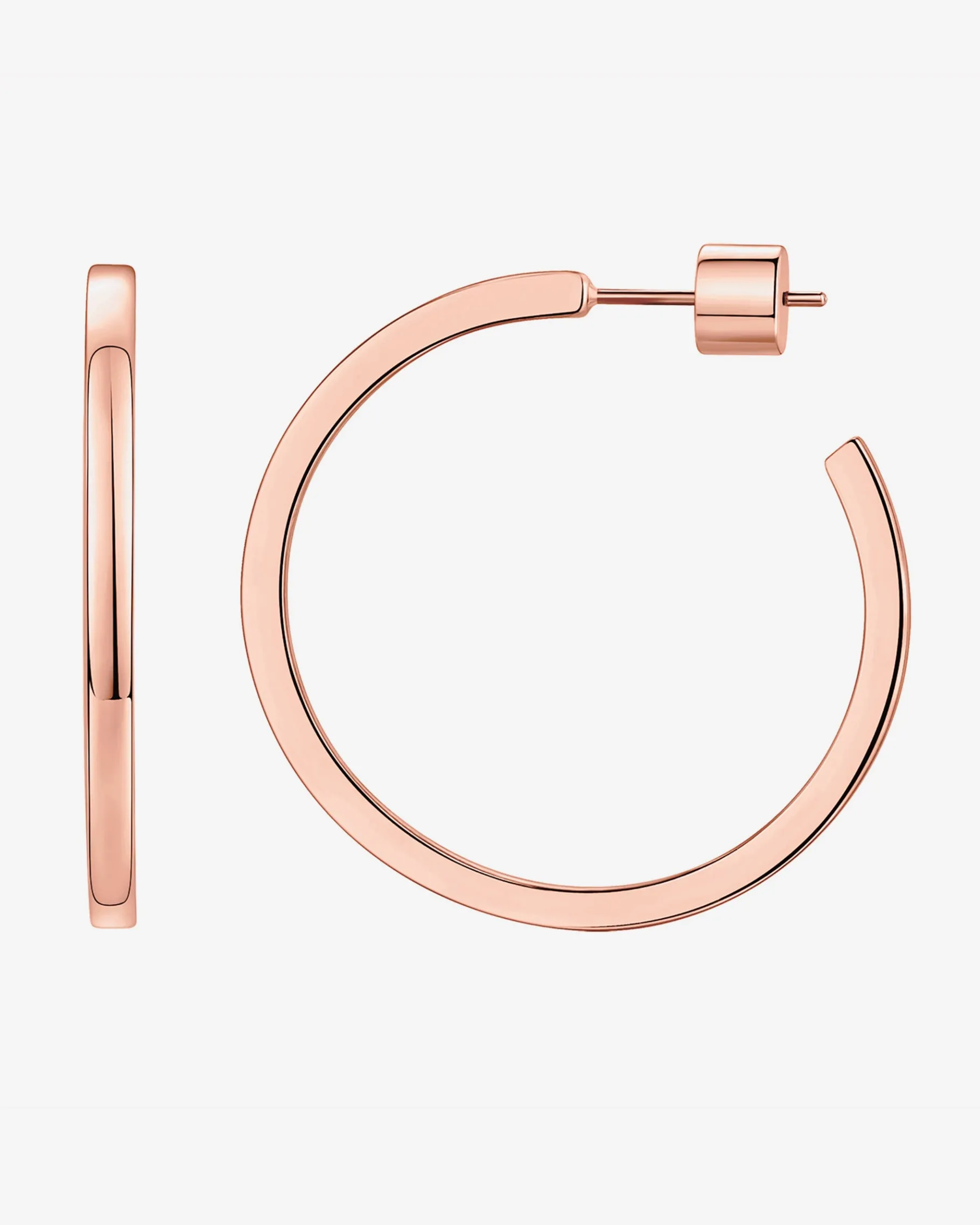 PAVOI Hoops-Square Edge Open Hoop