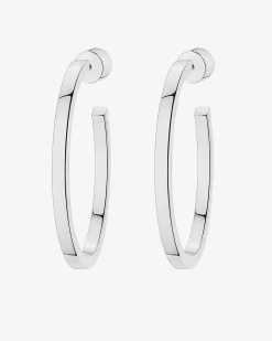 PAVOI Hoops-Square Edge Open Hoop