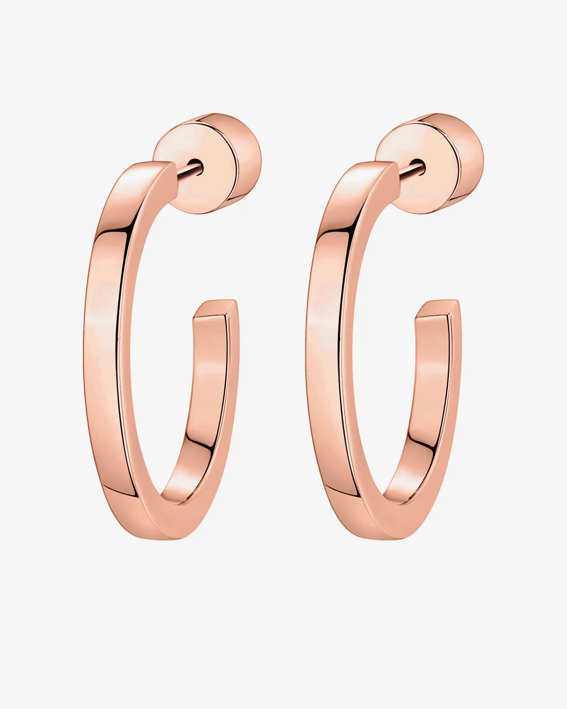 PAVOI Hoops-Square Edge Open Hoop