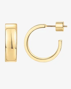 PAVOI Hoops-Squared Edge Hoops