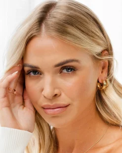 PAVOI Hoops-Squared Edge Hoops