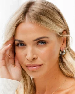 PAVOI Hoops-Squared Edge Hoops