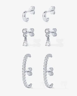 PAVOI Statement|Studs-Stacking Earring Multipack