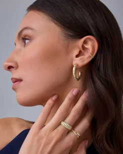 PAVOI Hoops-Starburst Hoop Earrings